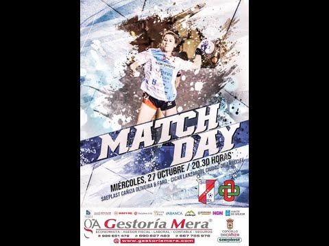 SAEPLAST BM CAÑIZA OLIVEIRA & FARO - CICAR LANZAROTE CIUDAD DE ARRECIFE DHPF GRUPO A (JORNADA 2)