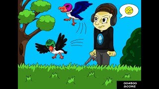 RetroRobby Plays: Duck Hunt (Video 3/3) - Clay Shooting Game