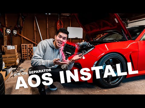 2022+ GR86 Air Oil Separator Install