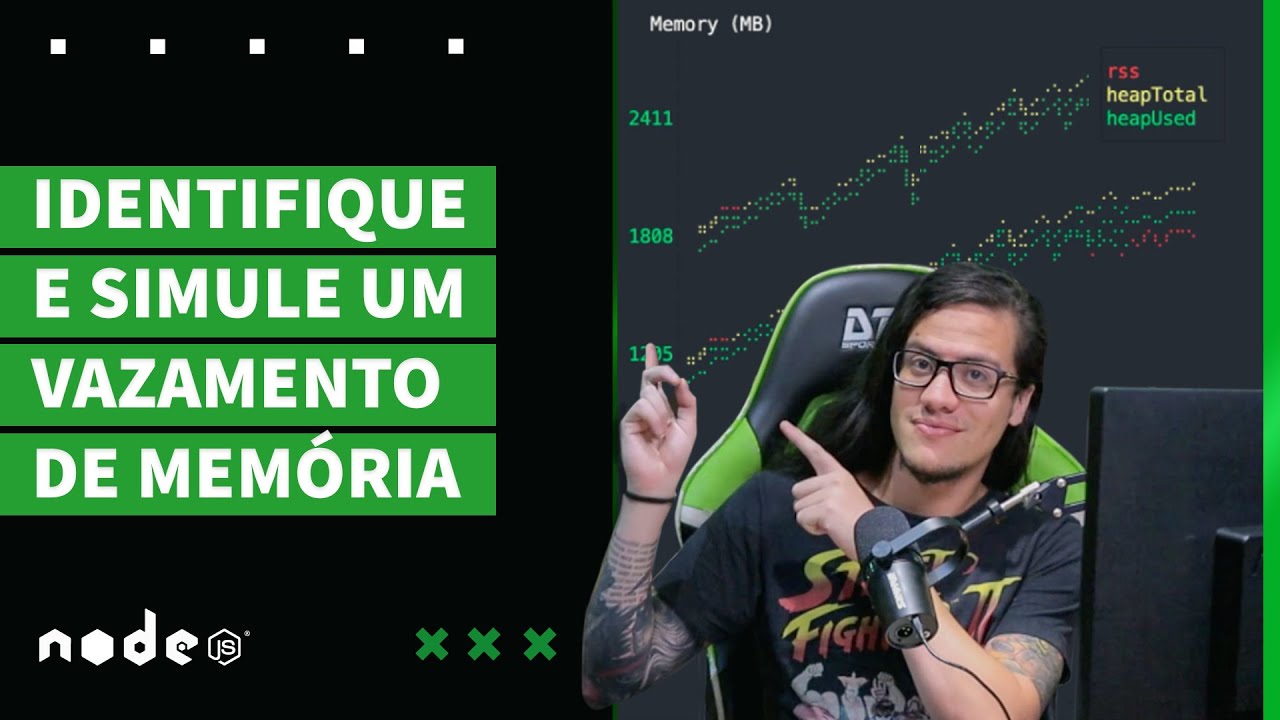 Como identificar e simular um vazamento de memória em sua aplicação Node.js