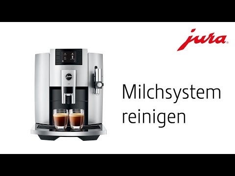 JURA E8 2020 - Milchsystem reinigen