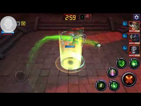 Marvel Future Fight | Floor 8, Enchantress T1 Solo No Team [Shadowland]