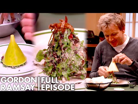 Gordon Ramsay Confused Over Salad Shaped In A Funnel | Kitchen Nightmares FULL EPISODE