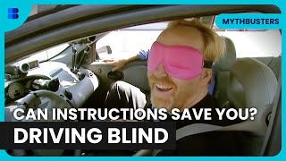 Blind Driving Test and Golf Tree Air Myth | MythBusters