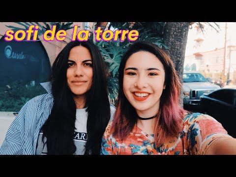 SOFI DE LA TORRE Interview- song w/ blackbear, growing up in canary islands, folk music
