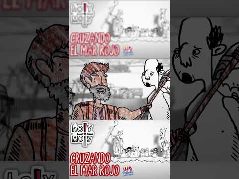 El día que Dios abrió las aguas 🌊😱Holy Moly 🙏🏼 #Short