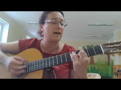 Frankie Dlouhán na ukulele
