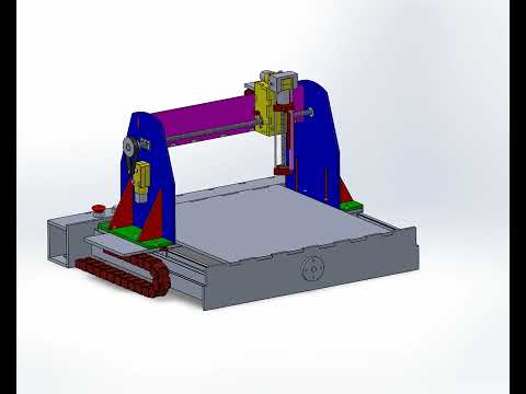 MK20253MB005 Desain Mesin Cartesian Kendali Semi Otomatis