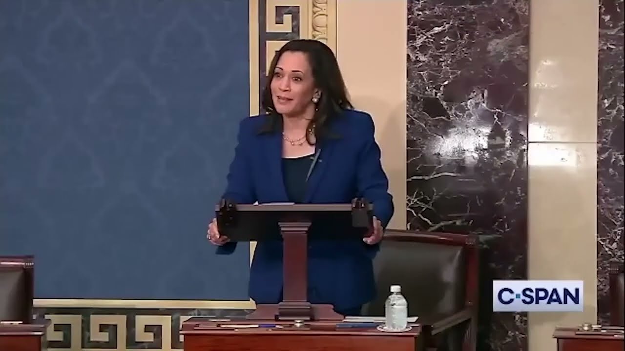 Republican tries to set up Kamala but she destroys him