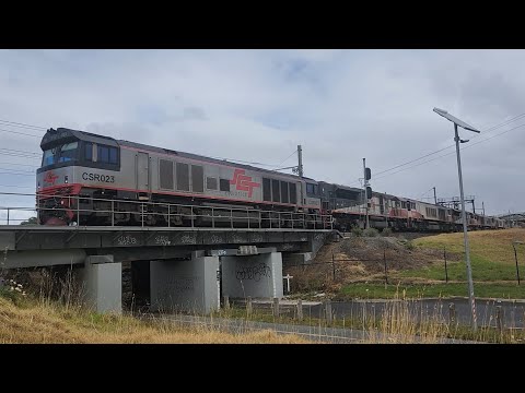 4PM9 SCT Intermodal Freight With 8 Locos 02/03/25