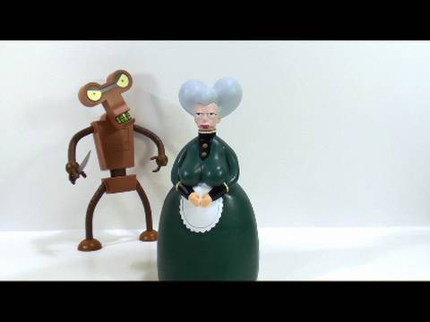 Video Review of the Toynami, Futurama Series 8 figure; Mom