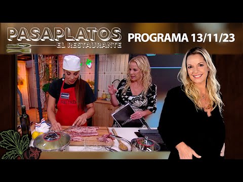 PASAPLATOS "El Restaurante" - Programa 13/11/23