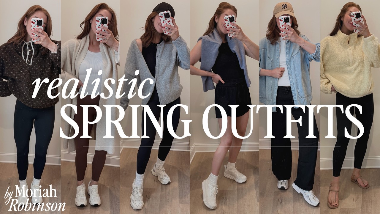 Athleisure Spring Outfit Ideas | TRENDY Outfit Ideas that I'm wearing on REPEAT!