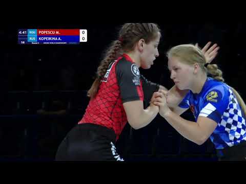 Round 2 Women's GP No-Gi - 65 kg: M. POPESCU (ROU) v. A. KOPEIKINA (RUS)