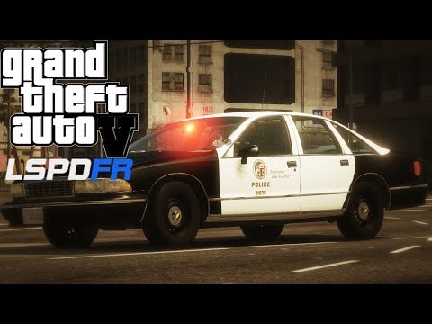 GTA V LSPDFR SP EP 23- 90s LAPD Patrol