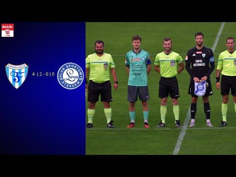 Skrót meczu Flota Świnoujście 4 - 0 ( 2 - 0 ) Lipno Stęszew