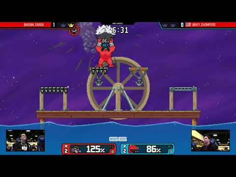 GENESIS 6 Rivals of Aether - Pool B2: TUX|TheBestAdamCarra (Maypul) vs Chompers (Etalus)