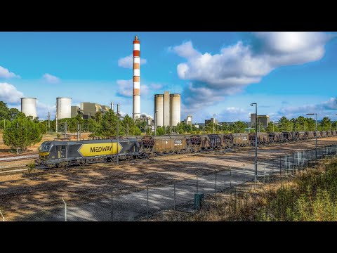 Comboio carvoeiro Central Termoelétrica do Pego