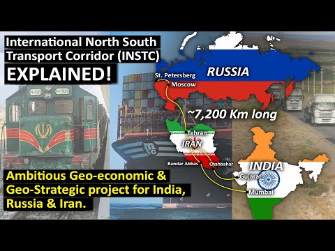 INSTC - Corredor comercial estratégico entre Rusia, India e Irán | Alternativa al Canal de Suez |...
