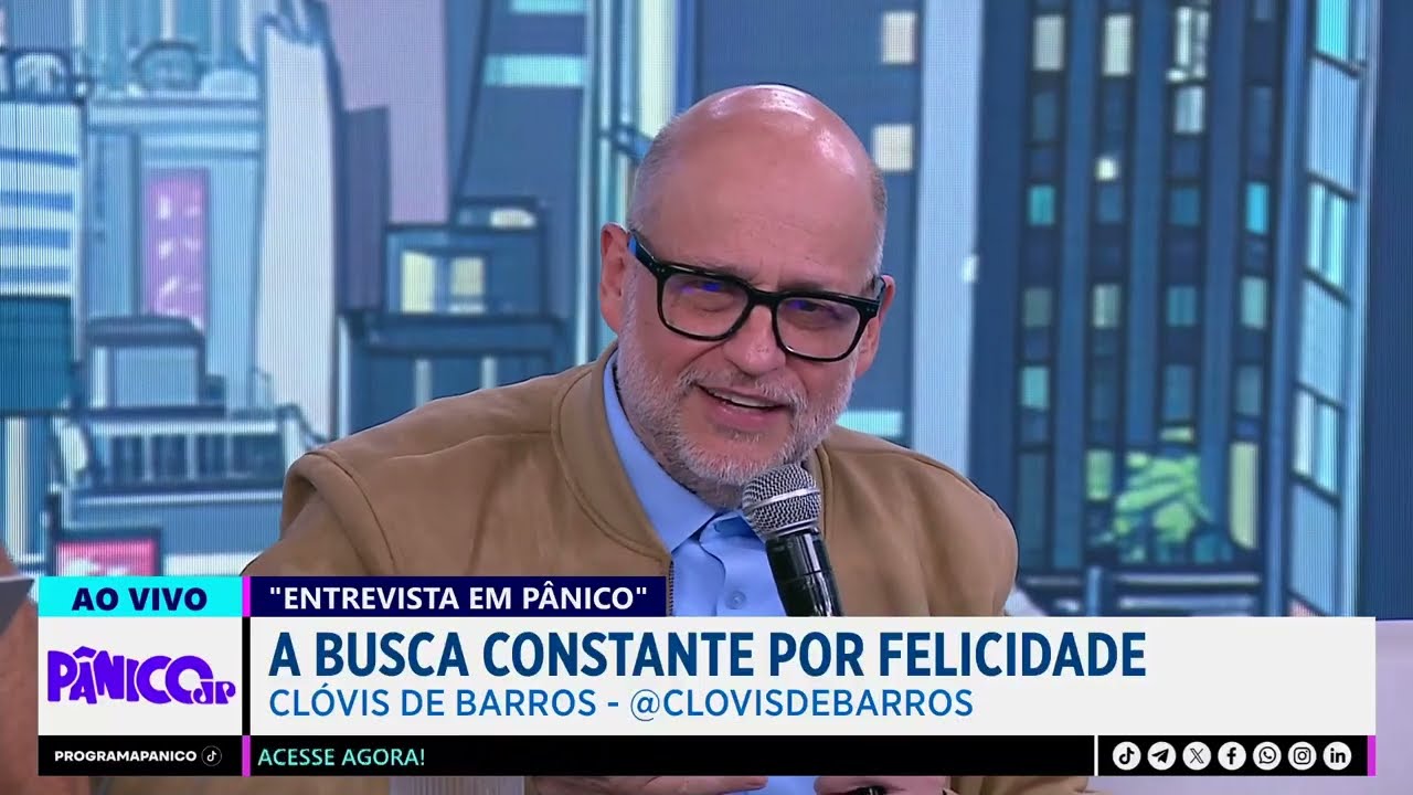 SER LIVRE OU FELIZ? E O ENCONTRO NO BANHO DO AVIÃO: É SER LIVRE E FELIZ? CLÓVIS DE BARROS EXPLANA