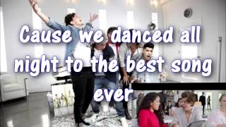 One Direction- best song ever Lyrics (New song 2013)