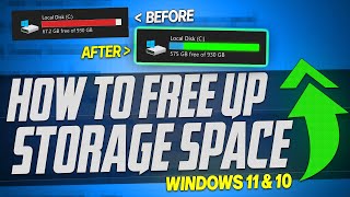 🔧 How to FREE Up More than 30GB+ Of Disk Space in Windows 11 & 10!