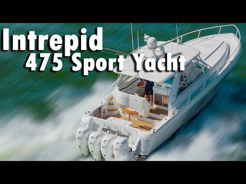 2010 Intrepid 475 Sport Yacht For The Buoys Video