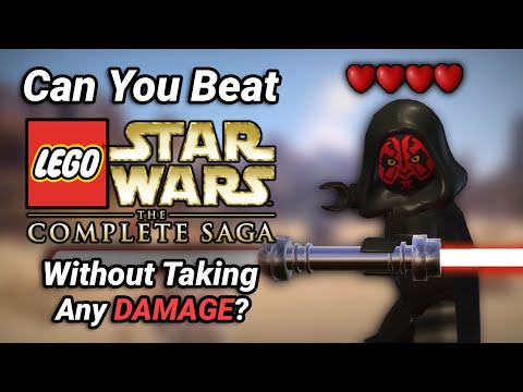 Can You Beat LEGO Star Wars: The Complete Saga Without Taking Damage?