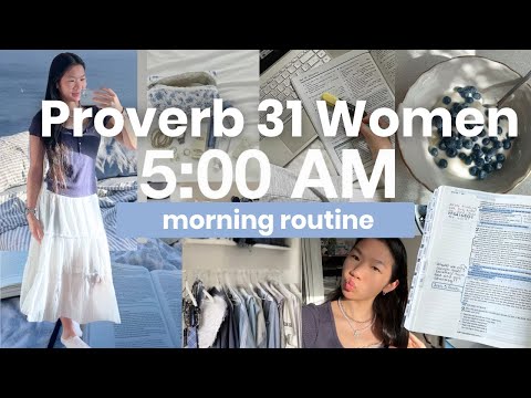 I tried the Proverbs 31 Morning Routine☀️ | Christian Girl vlog ep.1