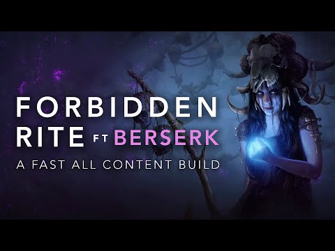 Perma Berserk Forbidden Rite  | PoE 3.21 Build Guide