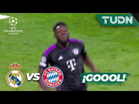 ¡GOLAZO! Davies saca BOMBAZO | Real Madrid 0-1 Bayern | UEFA Champions League 2023/24 - Semis | TUDN