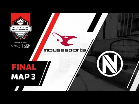 CS:GO - EnVyUs v mousesports - Map 3 [Dust2] Gfinity Invitational brought to you by Omen by HP