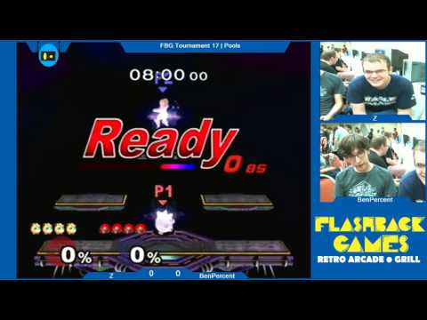 Flashback Games Presents: Tournament 17 - Z (Luigi, Jigglypuff) Vs. Ben% (Samus) Pools