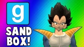 Gmod Dragon Ball Z Parody Puppet Show (Garry's Mod Sandbox Funny Moments)