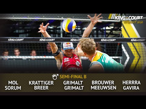 Men’s Semi-Final Group B - Session 9 | Beach Volleyball | King of the Court Utrecht 2020