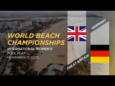 Great Britain vs. Germany | Women's Pool Play | 2025 World Beach Ultimate Championships