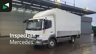 Mercedes-Benz Atego 818 Atego 4X2 8tonner Automatic 1500kg Ladebordwand Euro 4 umpikori kuorma-auto | Kuva 4 - Autoline