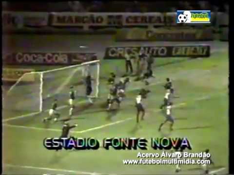 1988 - Campeonato Baiano de 1988 - Bahia 3 X 0 Fluminense de Feira-BA