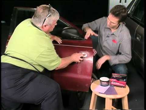 Repairing dents and dings with 3M Bondo® Body Filler