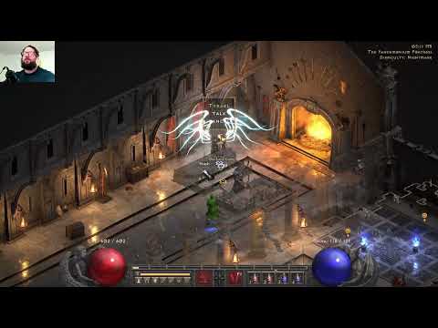 Diablo 2 Resurrected - Part 10 Amazon Charged Strike - Act 4 Nightmare [4K 120FPS]