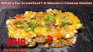 What's for breakfast? A Western Cheese Omelet