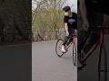 벚꽃과 함깨하는 피쉬테일 픽시 bike mashsf cycling 픽시트릭 bikelife 스키딩