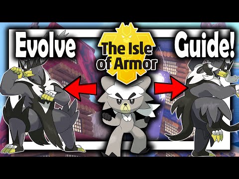 How to evolve Kubfu into Urshifu Rapid Strike or Single Strike Style - Pokemon Isle of Armor Guide!