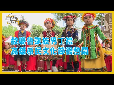 歡慶魯凱族男丁禮 高雄原民文化節很熱鬧 ◆高雄進行式