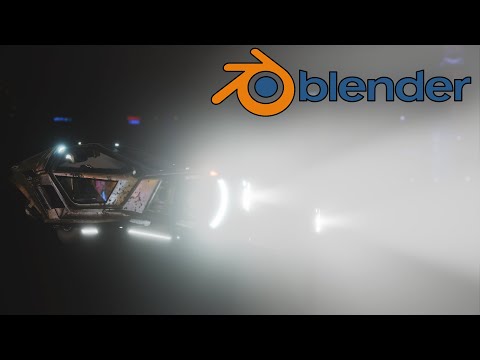 Blade Runner 2049 Spinner in Blender + VFX Breakdown