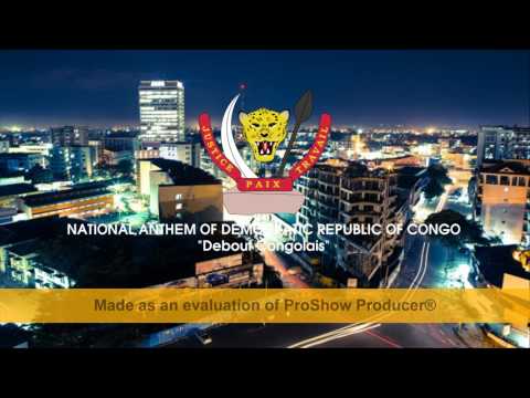 National Anthem of Democratic Republic of Congo - DRC (Debout Congolais)