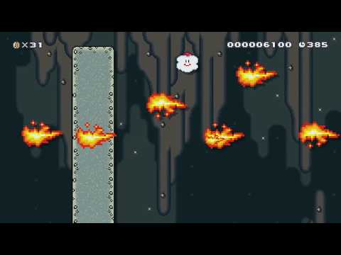 Super Glitch Land 1.1 by Sady - Super Mario Maker - No Commentary 1bk