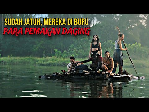 TERJEBAK DI KAWASAN RAWA YANG DIHUNI PARA PEMAKAN DAGING. Alur cerita film