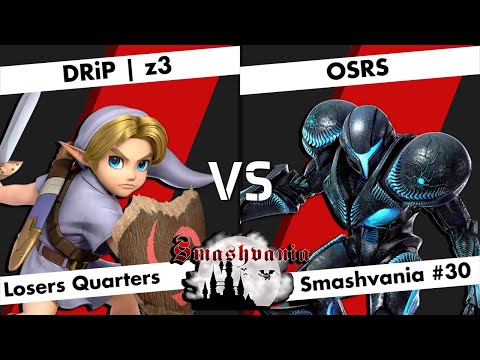 DRiP | z3 (Young Link) vs OSRS (Dark Samus) - LQF - Smashvania #30