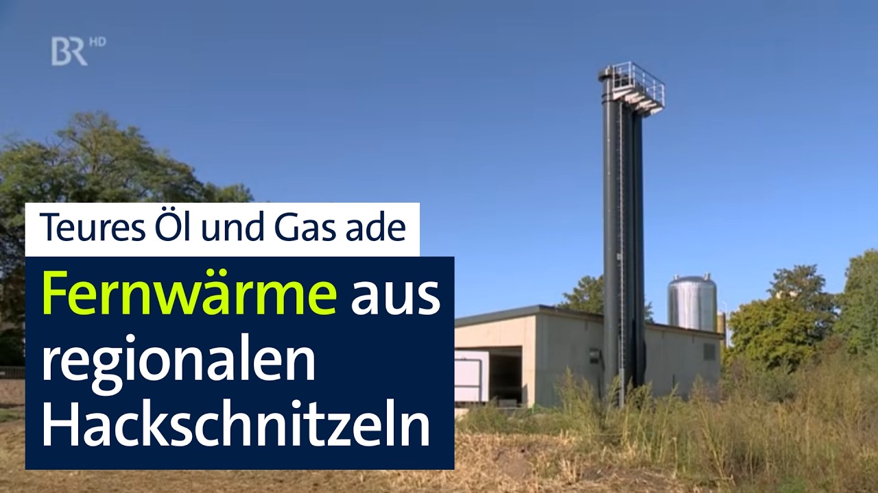 Teures Öl und Gas ade: Fernwärme für 300 Haushalte | Abendschau | BR24